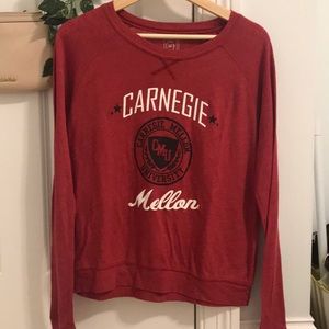 Carnegie Mellon Long Sleeve Tee Size S